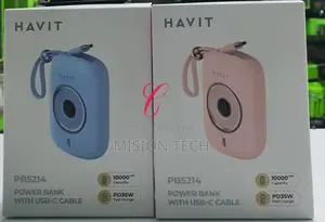 Havit Pb5214 10000mah *Pd 35w* Fast Charging Power Bank* ?