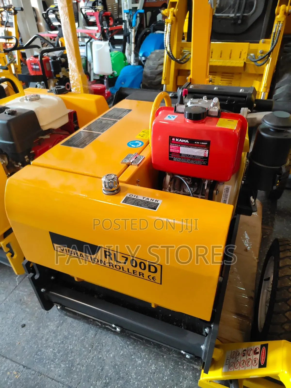 Diesel Rl700d Heavy Duty Roller Drum.