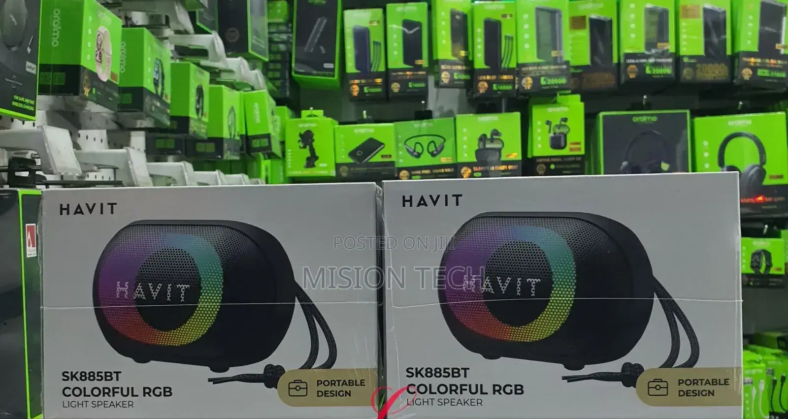 Havit Sk885bt Colourful RGB Light 8w Speaker * 