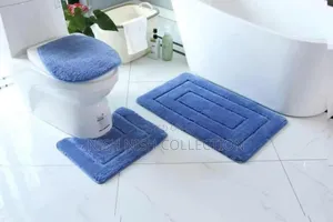 3 Pieces Bathroom Mats