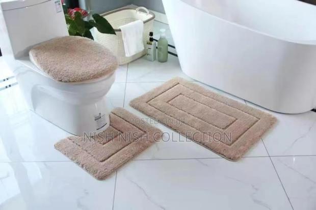 3 Pieces Bathroom Mats - thumbnail 3