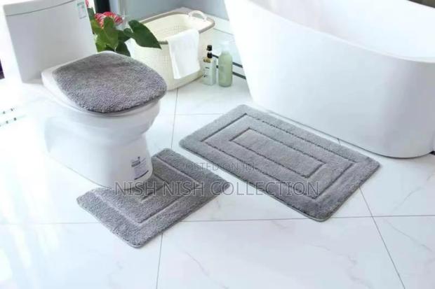 3 Pieces Bathroom Mats - thumbnail 4