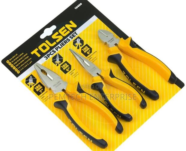 Tolsen 3pcs Pliers Set - main view
