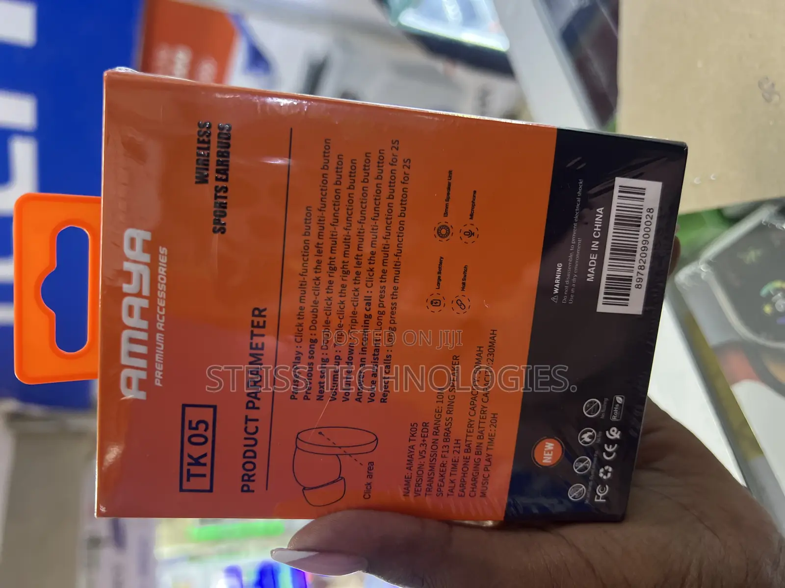 Amaya Sports Wireless Buds.