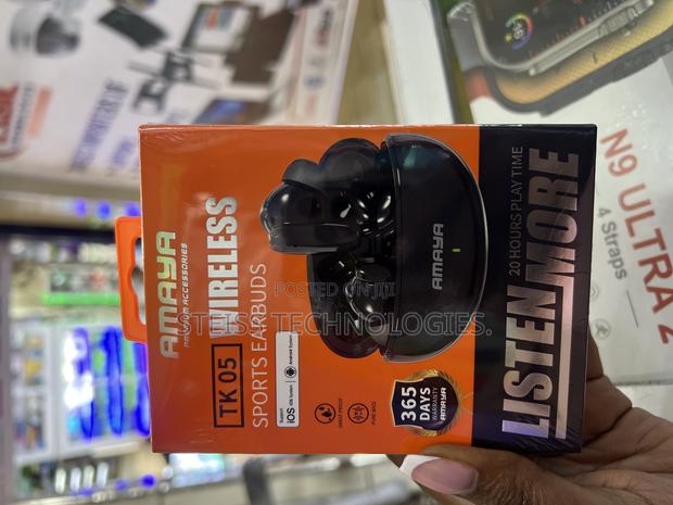 Amaya Sports Wireless Buds. - main view