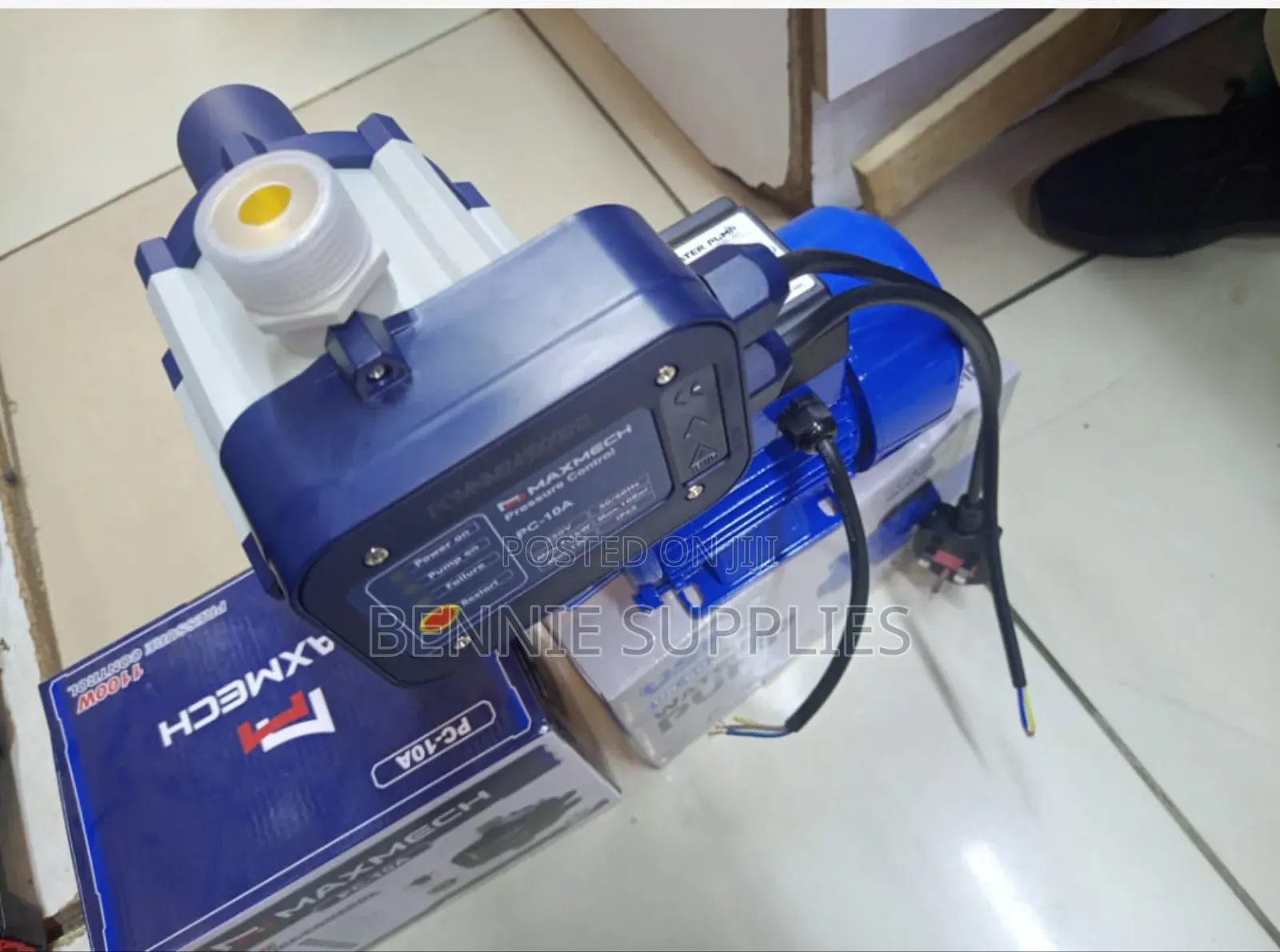 Maxmech Pressure Controller+ Pedrollo Booster Pump