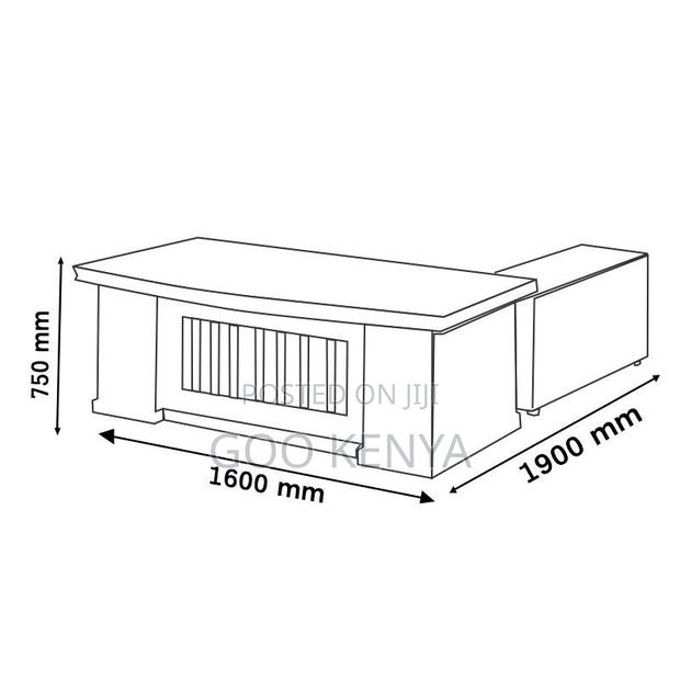 Office Table ; 1.6meters Executive Office Desk - thumbnail 2