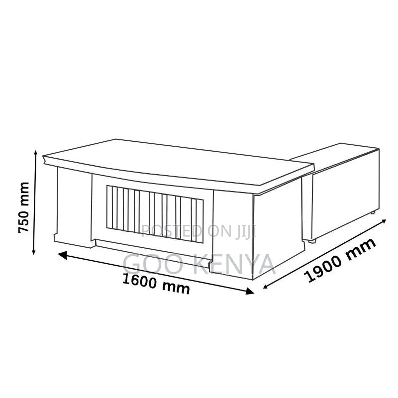 Office Table ; 1.6meters Executive Office Desk