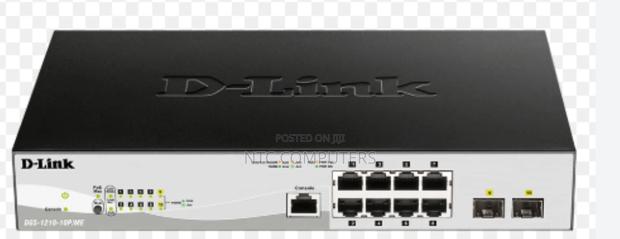 DGS-1210-10p 8-Portsbase-T Poe + 2 SFP Ports