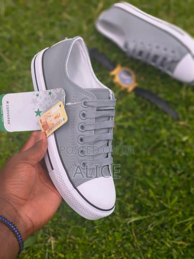 Converse All Stars Leather-Grey