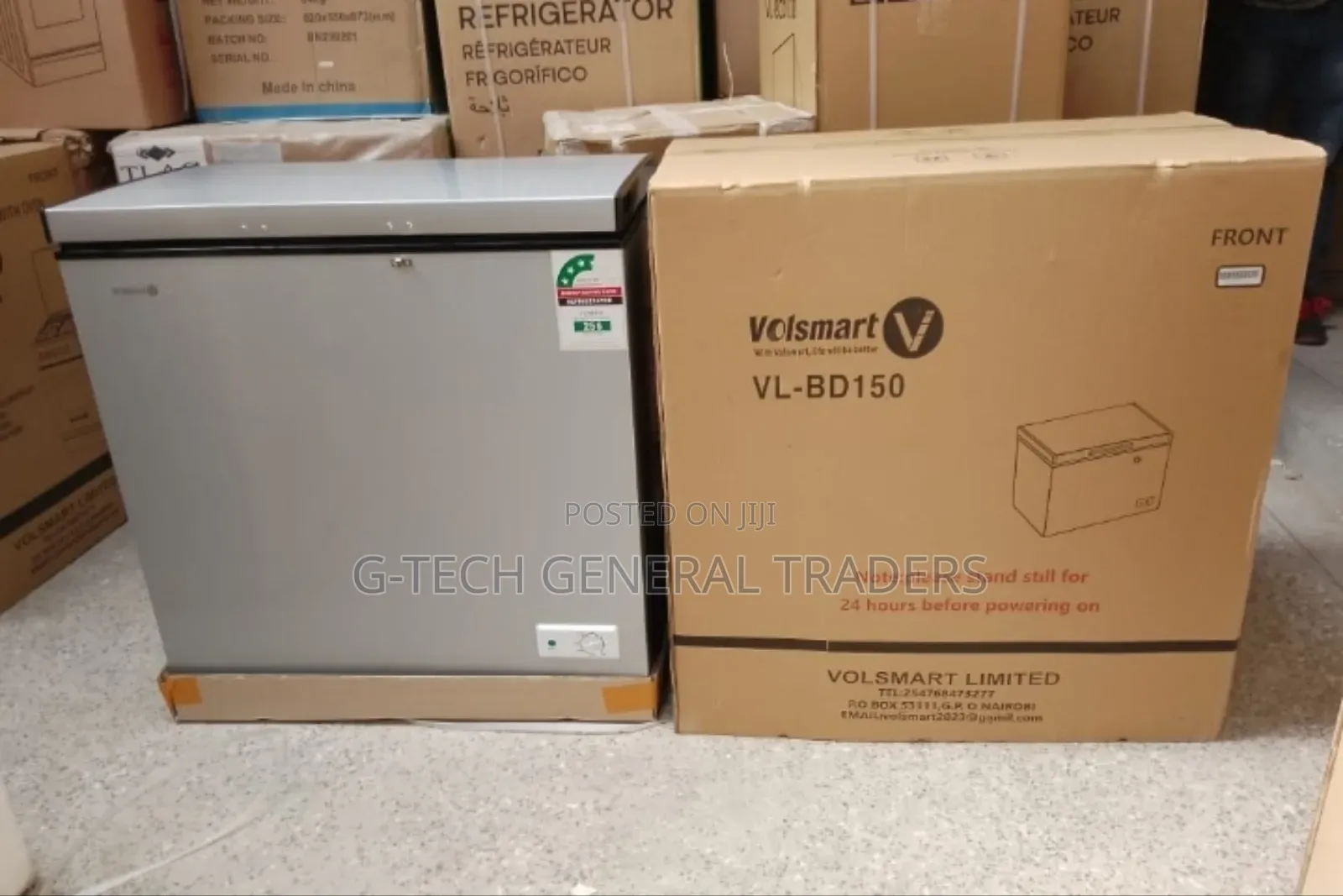 Volsmart 150l Energy Saver Vl-Bd150 Chest Freezer