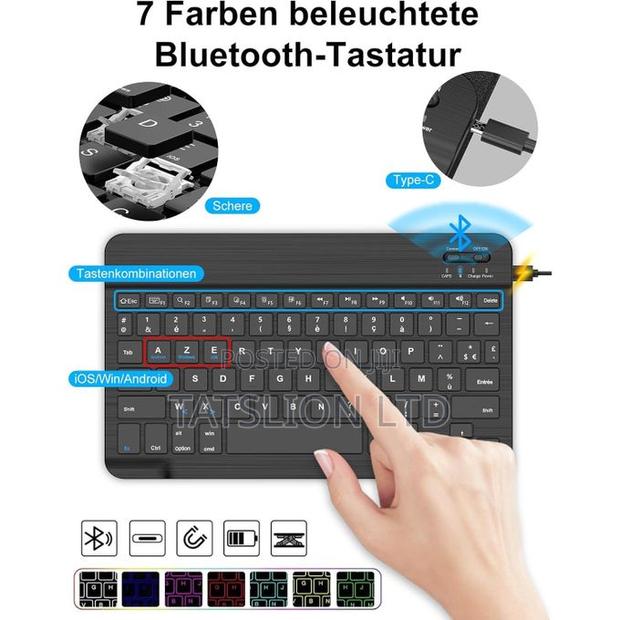 Keyboard Case for Samsung Galaxy Tab A9 Plus/A9+ - thumbnail 2