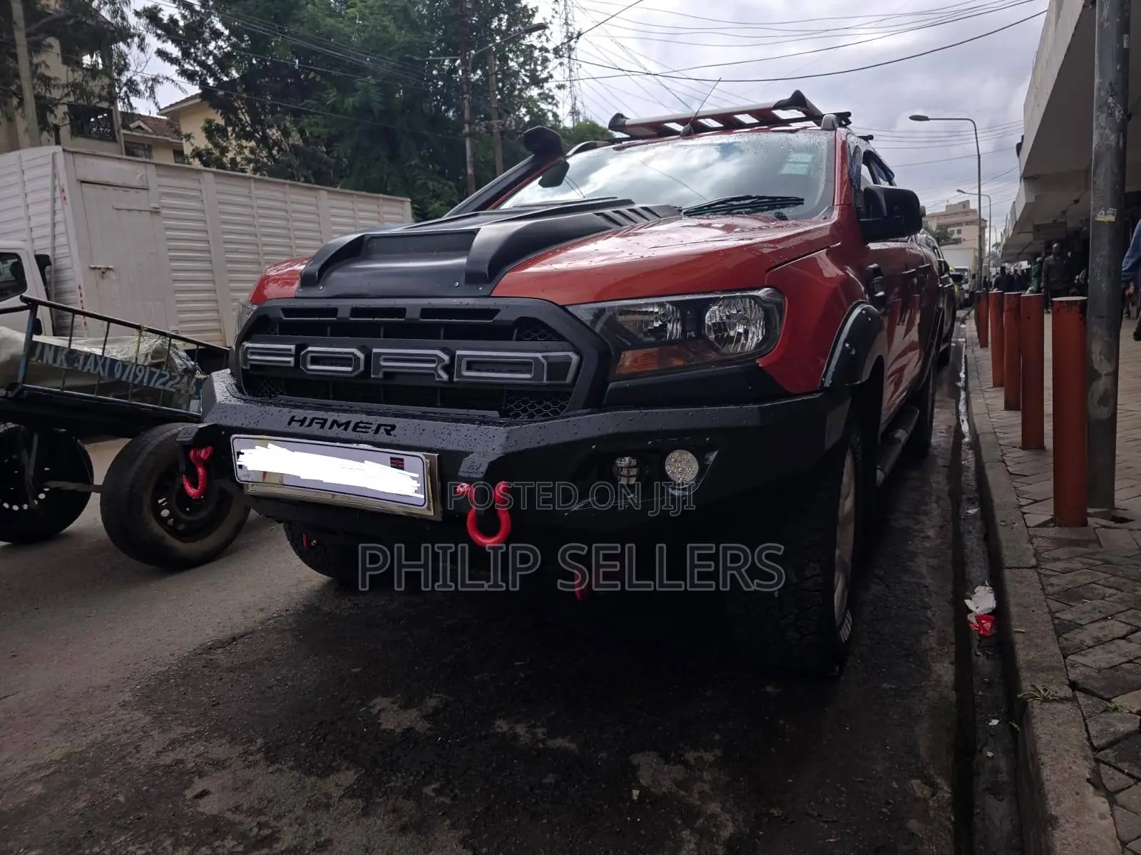 Ford Ranger Bullbar + Side Step Installed on His Ford Ranger