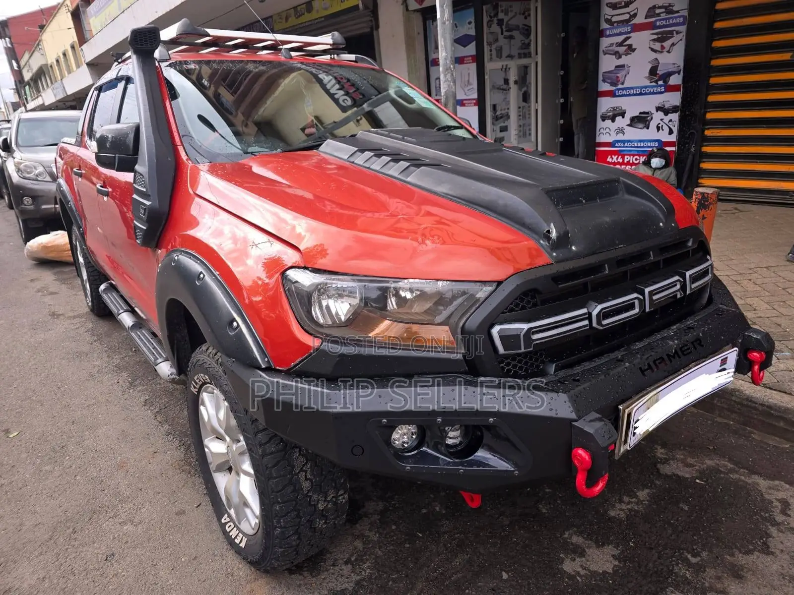 Ford Ranger Bullbar + Side Step Installed on His Ford Ranger