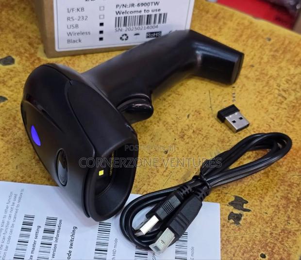 Cordless/ Wireless Barcode Scanner - main view