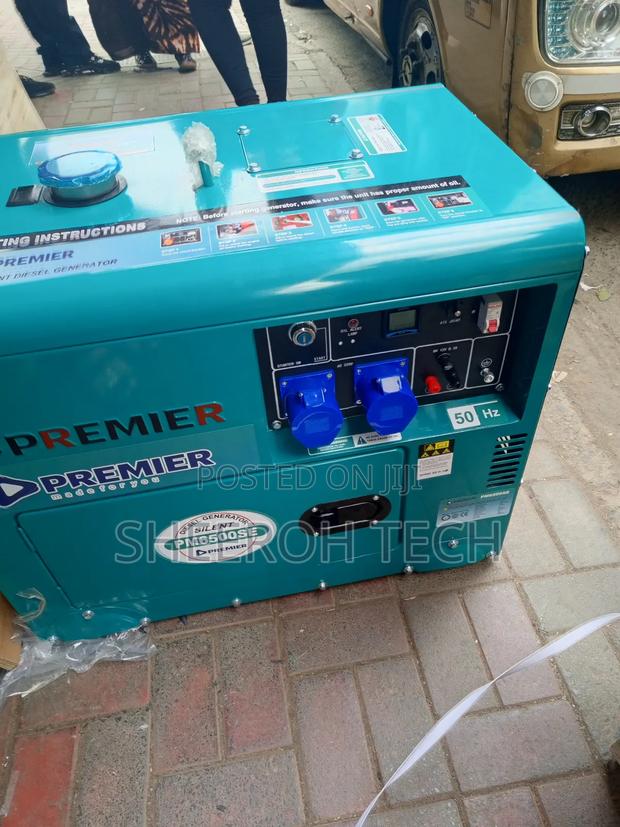 Diesel Silent Generator 6.6kva - main view