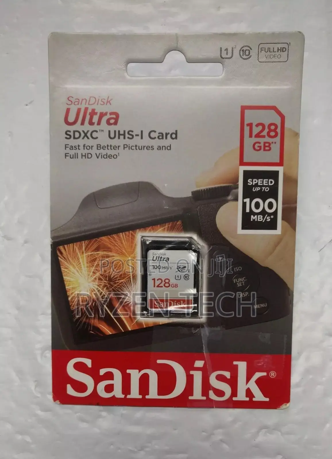 Sandisk Ultra SDXC Card Up to 100mb/S - 128gb