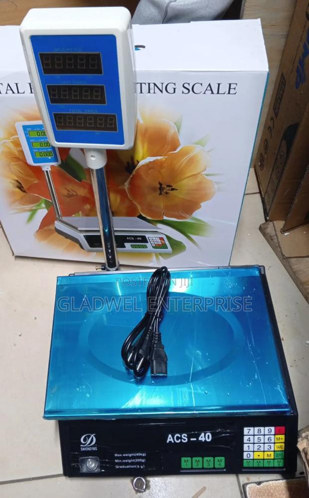 40kg Electric Computing Scale/Digital Scale - main view