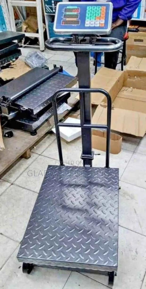 Heavy Duty 600kg Digital Platform Scale - main view