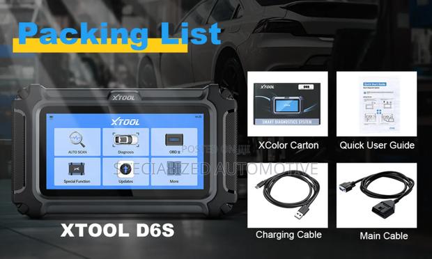Xtool D6s Obd-Ii Car Fault Diagnosis Machine Scanner - main view