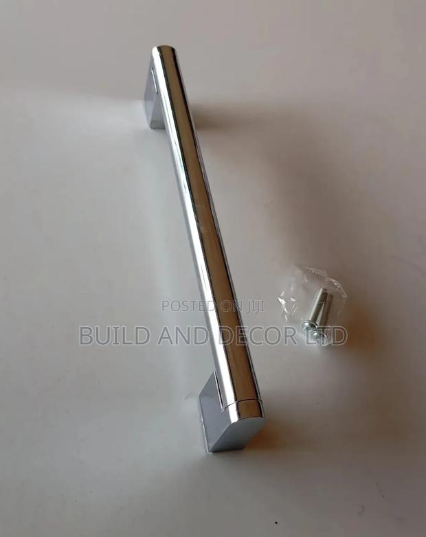 Handle Straight Tube Silver