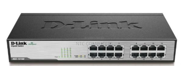 DGS-F1016 16-Portbase-T Unmanaged Gigabit Switch