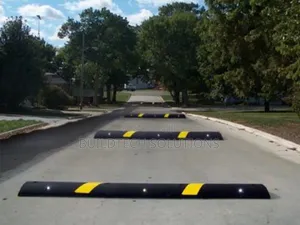 Premium Rubber Speed Humps – Long Life Material