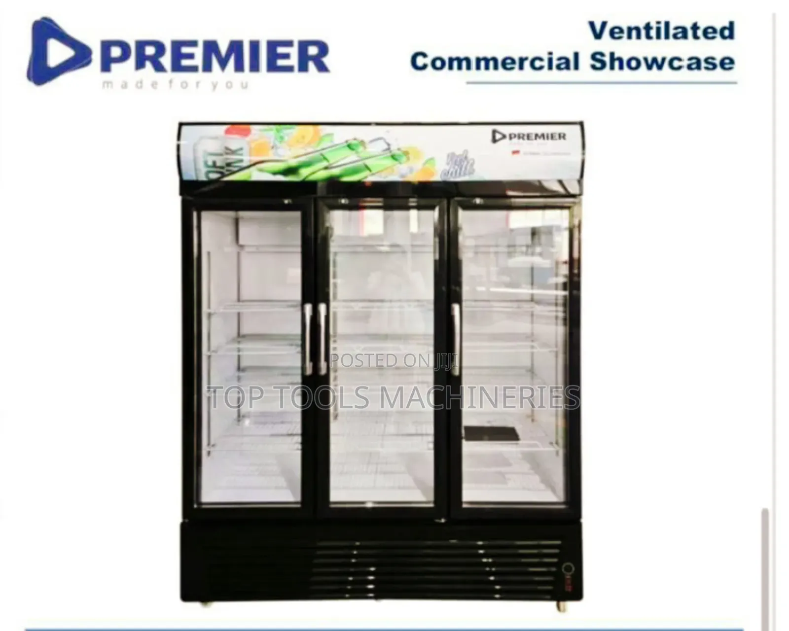 Premier Showcase Chiller Fridge 1080l