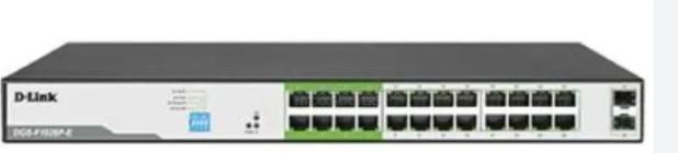 Dlink 26-Port Gigabit Poe Switch With 24 Poe+ Ports and 2sfpdgs-F1026p