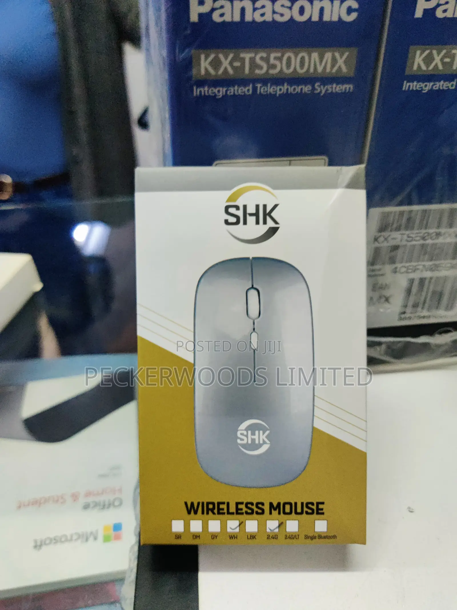 A Wireless Mouse or Ergonomic Wireless Mouse