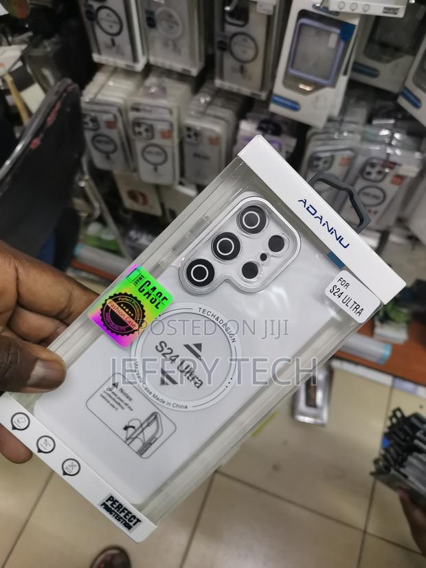 Encased Galaxy S24 Ultra Magsafe Transparent Case-White - thumbnail 2