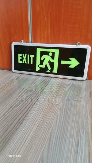 Double Sided Fire Exit Sign - thumbnail 2