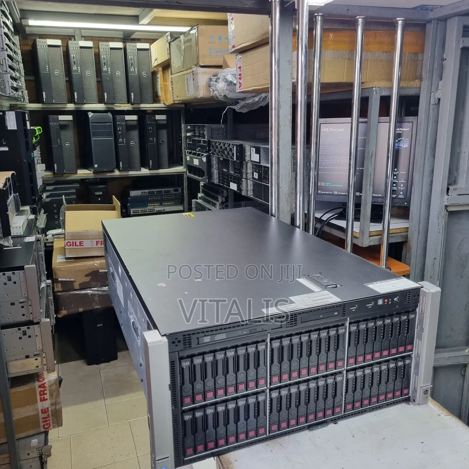 Server HP ProLiant ML 64GB Intel Xeon HDD+SSD 3T