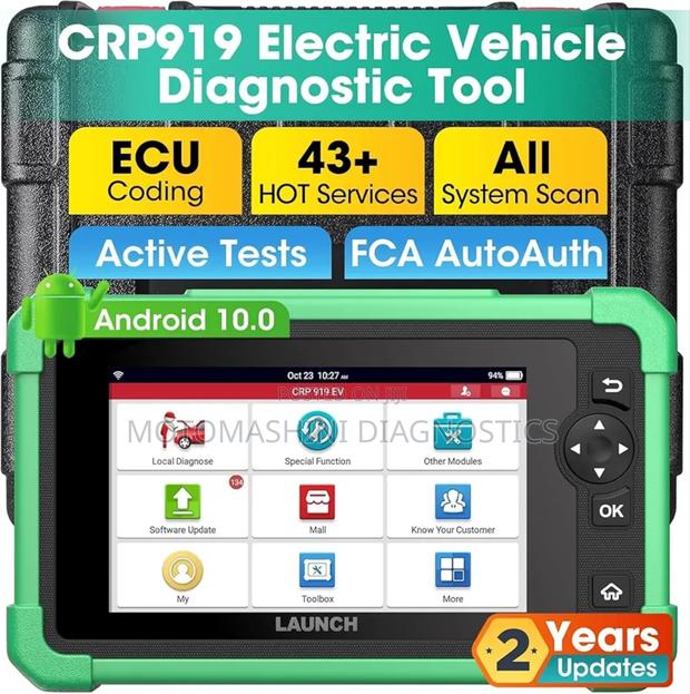 Launch Crp919-Ev Electric Vehicle Special Diagnosis Machine - main view