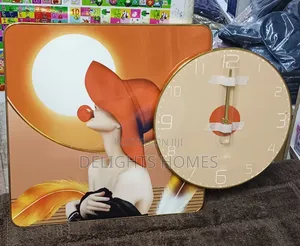 Modern Light Luxury Wall Clock Decor_esj