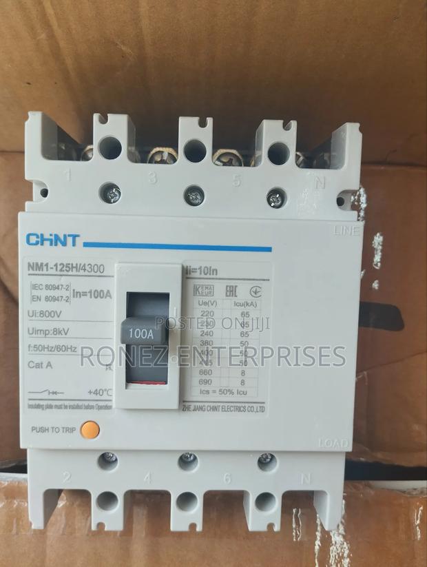 McCb 100 Amps 4 Pole McCb2y