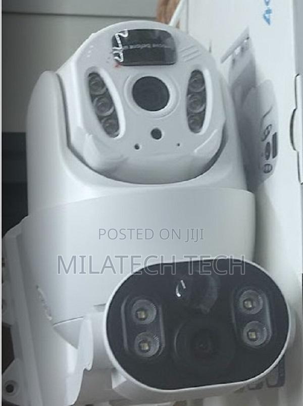 4g Solar Camera Dual Lens PTZ Rotate
