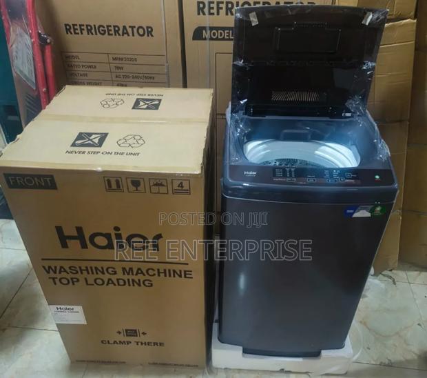 8kg Full Automatic Top Loader Haier Washing Machines - main view