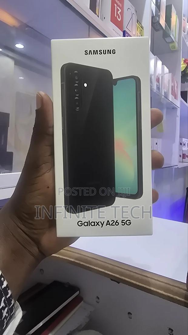 New Samsung Galaxy A26 128 GB Black - main view