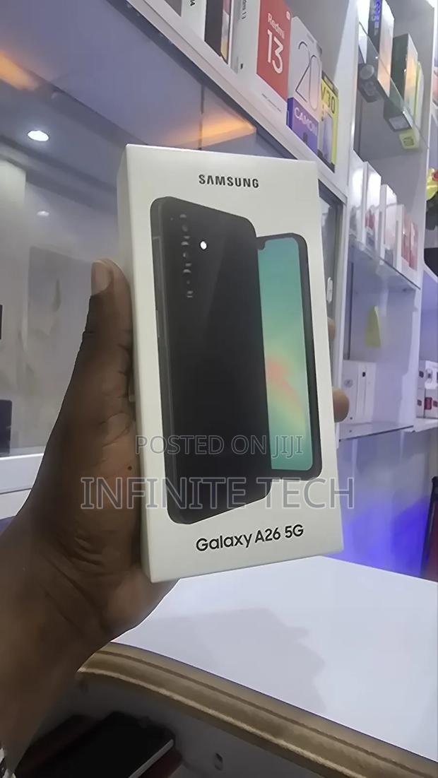 New Samsung Galaxy A26 128 GB Black - thumbnail 2