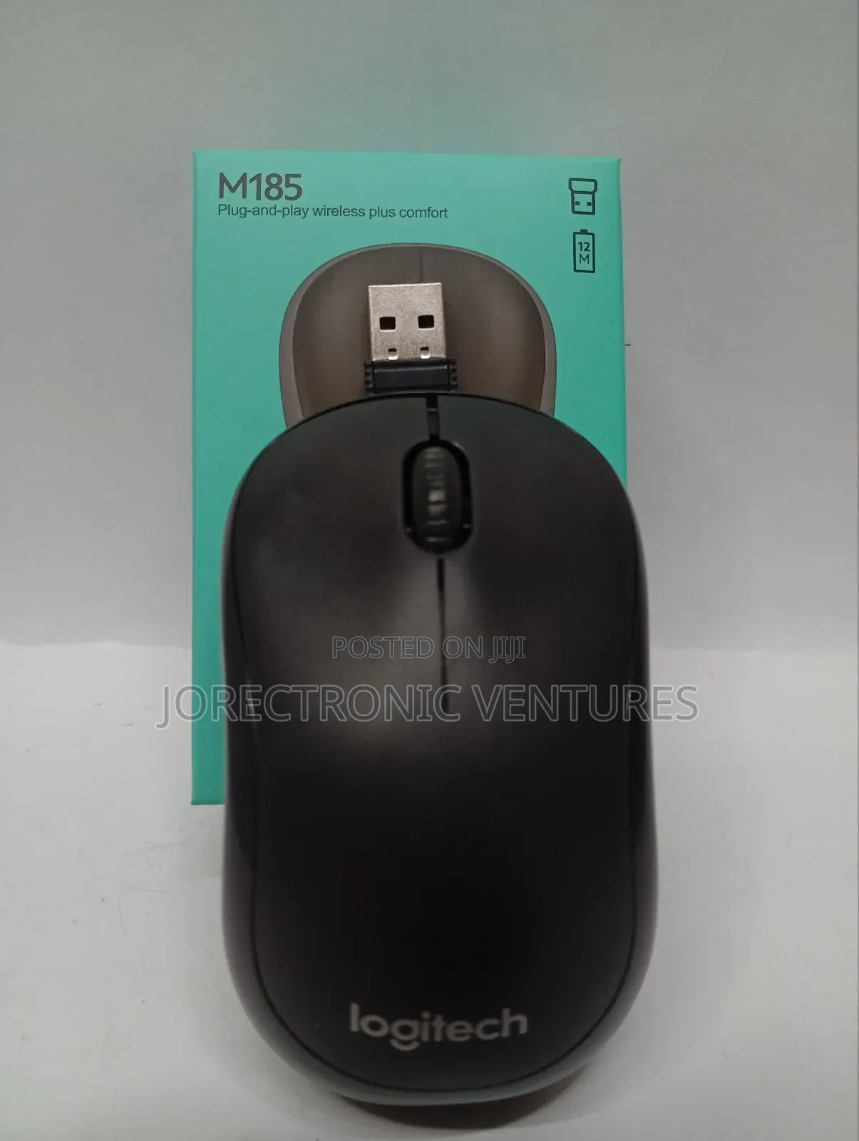 Logitech M185 Plug and Play Wireless Mouse