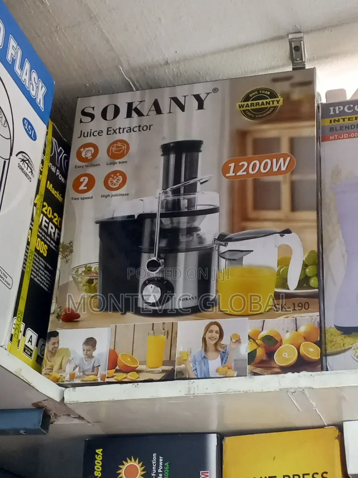 Sokany Juice Extractor
