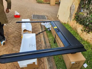 Black Heavy Duty Roller Shutter Cover With Lock