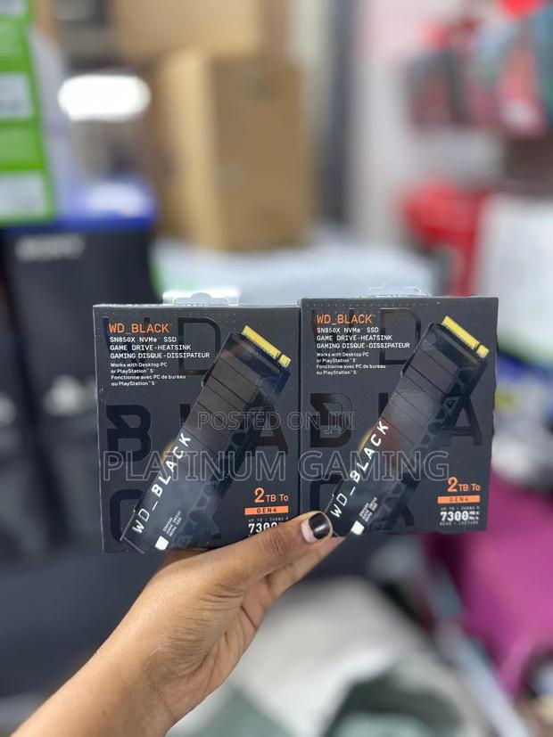 Wd_black 2tb Sn850x Nvme Internal Gaming SSD - thumbnail 3