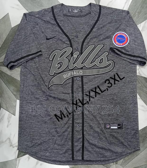 Quality Cotton Unisex Baseball Button Shirts - thumbnail 3