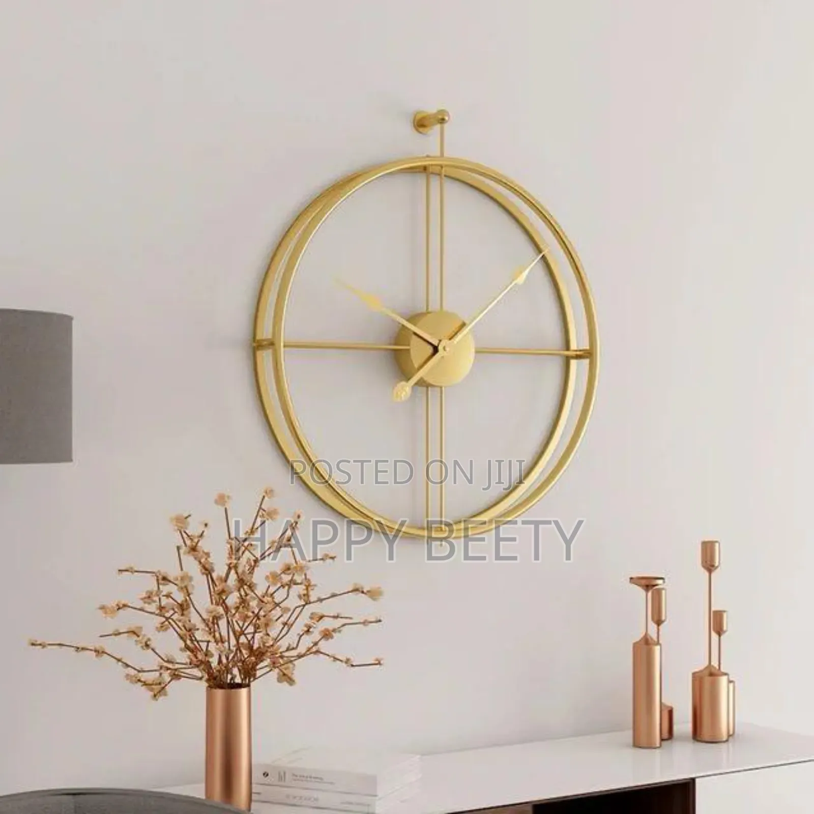 Large Simple Home Decor Wall Clock