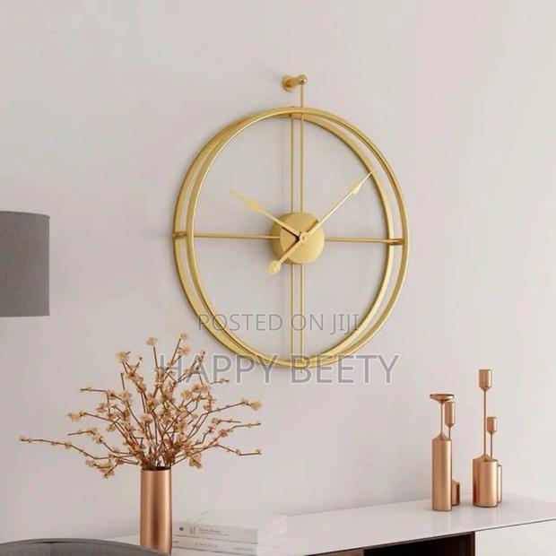 Large Simple Home Decor Wall Clock