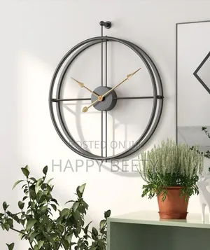 Large Simple Home Decor Wall Clock