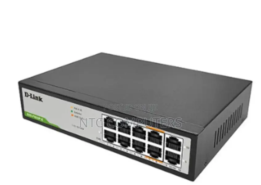 Des-f1010p 10-port 10/100base-t Unmanaged Long Range 250m