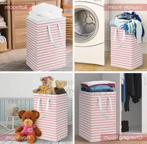 Canvas Laundry Basket_pa
